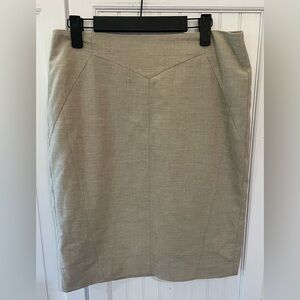 Worthington Women's Pencil Skirt - Beige - Size 6